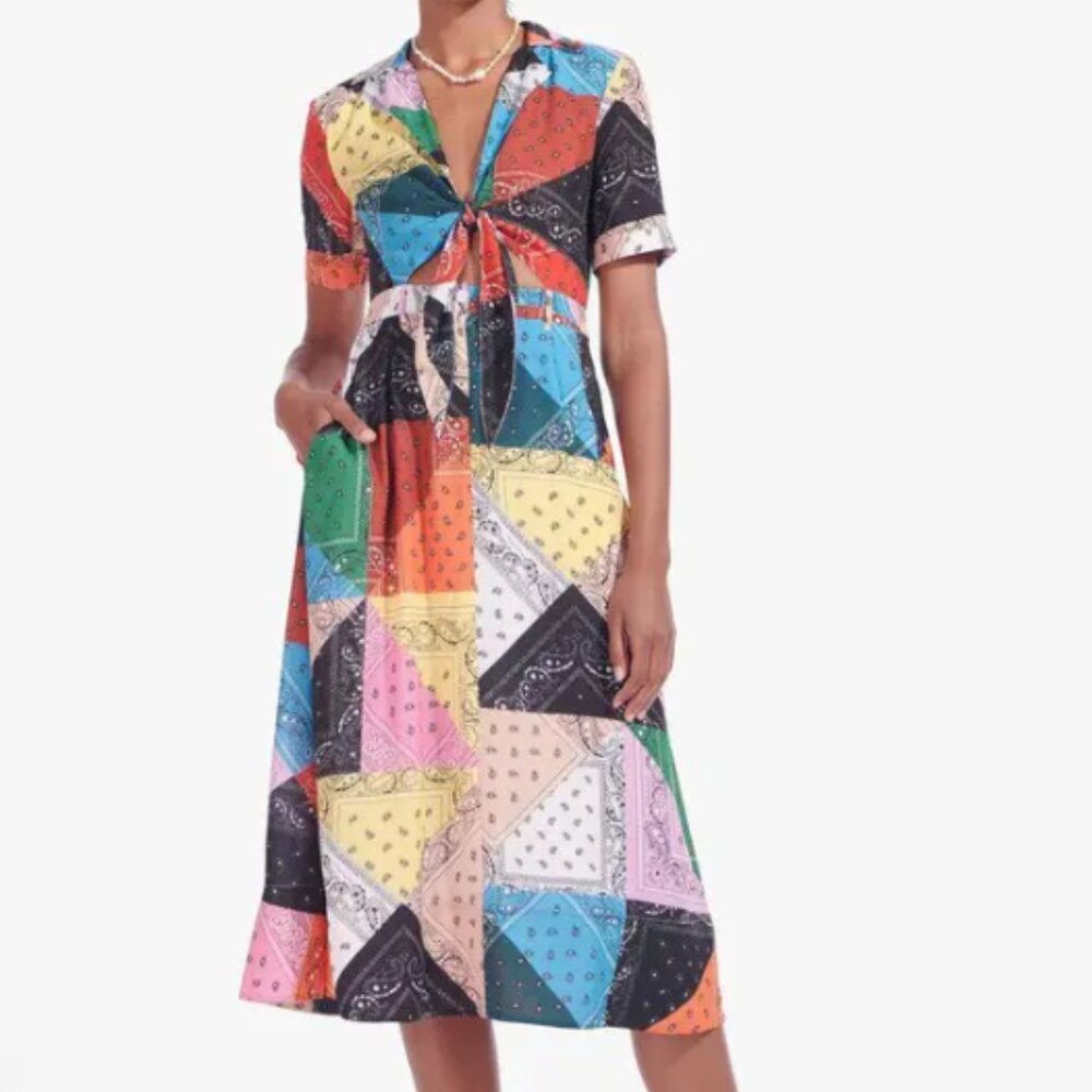Staud Bandana Dress
